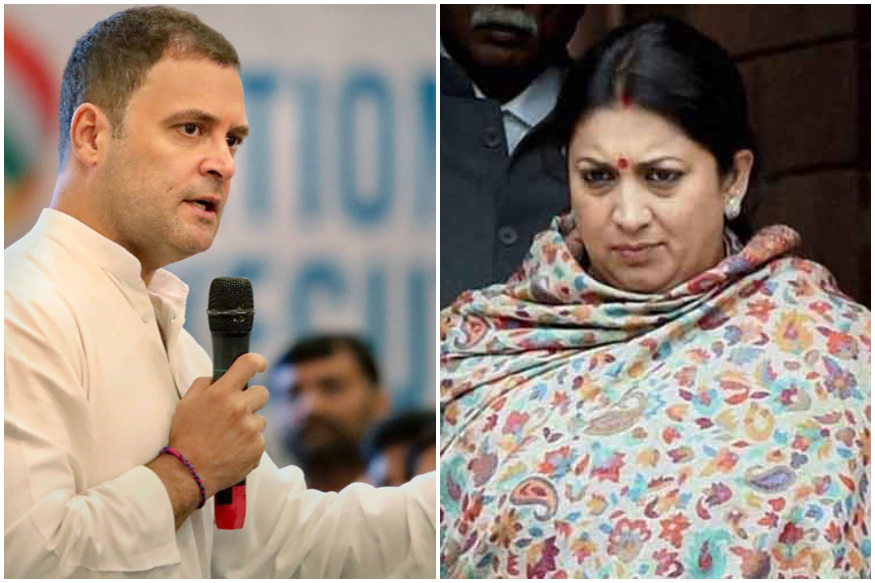 Rahul Gandhi, Smriti Irani to Land in Lucknow 20 Minutes Apart Before Face-off in Amethi Today