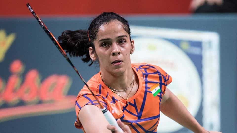 Saina Nehwal wins title after Carolina Marin withdraws due to injury in final