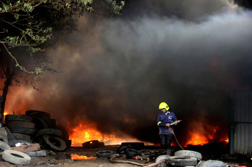 Fire in Delhi Slum Burns Down 250 Huts, Rescue Operations Underway