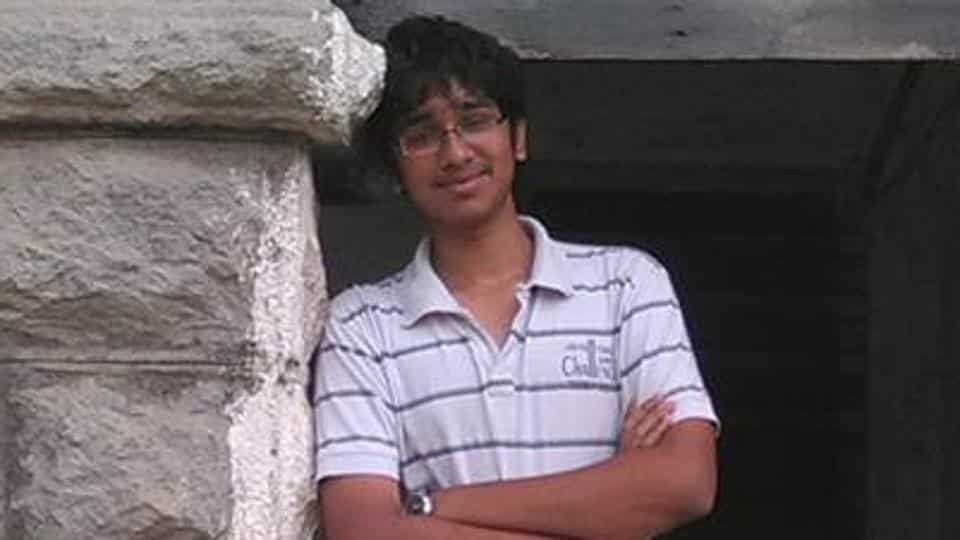 M Anirudhya (22), a final year engineering student of IIT-Hyderabad, died instantly when he accidentally fell down from the terrace of his seven-storied hostel building