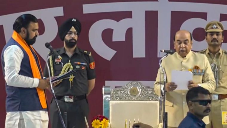 Historic Shift in Bihar: Samrat Choudhary Takes Oath as First BJP Chief Minister